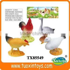 Soft Plastic Farm Animal Toy, Farm Animal Toys for Kids, Plastic Animal Toy Farm thumbnail-1