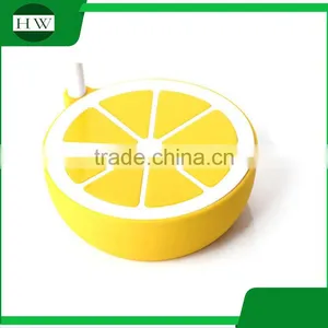 Mini Plastic Foldable Collapsible Folding Telescopic Lemon Led Reading Desk Night Lamp Light thumbnail-4