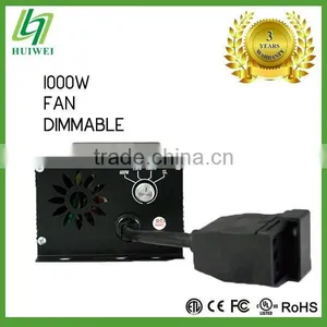 Hydroponic Light Ballast 1000W Dimmable With Cooling Fan HID Ballast thumbnail-4