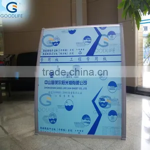 Block Out Rain and Sun Polycarbonate Sheet Awning With Sun Shield thumbnail-3