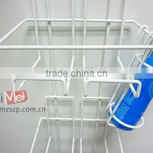 Metal Cosmetic Display Stand, Iron Wall Mounted Condoms Display Shelf thumbnail-3