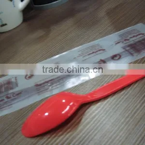 PLA Eco Bag ,100% Biodegradable Bag - Food Grade Packing Bag for Flatware thumbnail-1