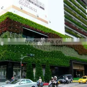 SJ0409008 Outdoor Decoration Synthetic Cheap Vertical Green Plastic Grass Wall Artificial thumbnail-1