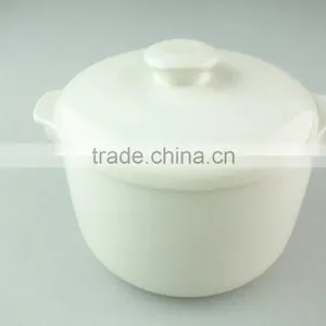 White Good Porcelain Used Stew Cup For Restaurant thumbnail-1