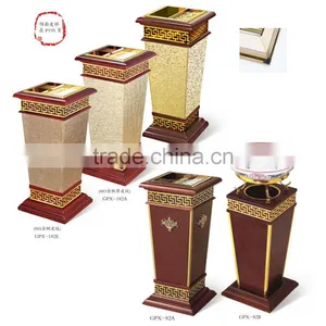 Rubbish Container With Ashtray for Hotel Hospital Lobby Airport Public Places thumbnail-3