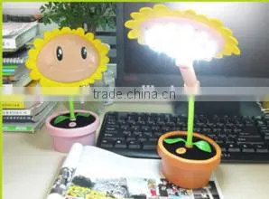 Wholesale Stock Small Order Creative Sunflower Plant Night Light thumbnail-1