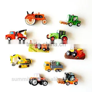 Resin Mini 3d Car Shaped Fridge Magnet thumbnail-1
