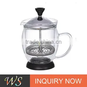WSCHYS072 French Press Coffee Maker Stainless Steel French Press thumbnail-1