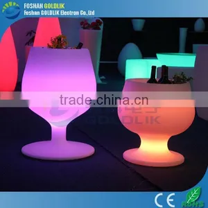 LED Bar Furniture Plastic Wine Barrel With RGB Light Colorful Changing thumbnail-4