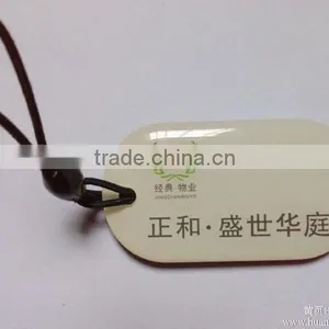 Die Cut Epoxy Metal Keychains thumbnail-1