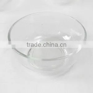 Transparent Round Glass Bowl Set for Rice Soup thumbnail-3