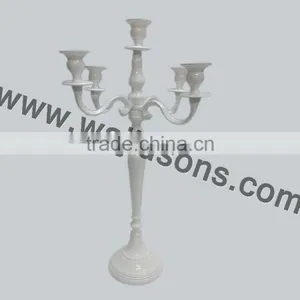 White Aluminium Candelabra,Metalcandelabra,Candelabra thumbnail-1