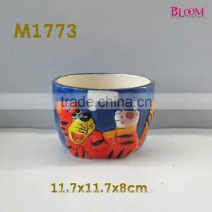 Superior Quality Ceramic Tiger Design Cerealbowl thumbnail-1