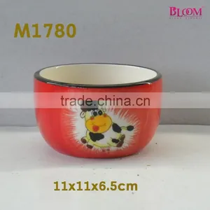 Hot Sale 3D Animal Ceramic Baby Bowl thumbnail-4