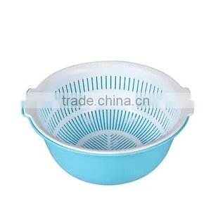 Factory Direct Sell Plastic Collapsible Vegetable Fruit Colander thumbnail-2