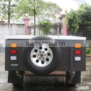 Australia Standard Off Road Camping Hard Floor Forward Folding Camper Trailer For Sale thumbnail-3