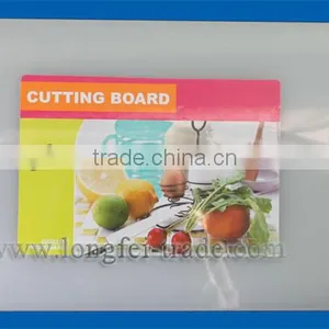 Rectangle White Plastic Chopping Board OEM thumbnail-1