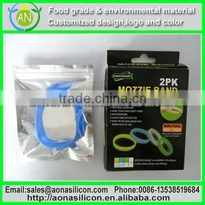 Pest Control Citronella Bracelets|UFO Natural Mosquito Repellent Bracelet With Refill Pellets and Citronella Oil thumbnail-1