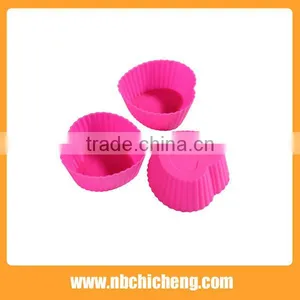 6 Pcs Silicone Cup Muffin Pan Mini Muffin Mould Cake Baking Tray Silicone Cupcake Molds thumbnail-1