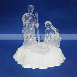 Dongguan LED Lighting Acrylic Christmas Nativity Scene Supplier for 2017 thumbnail-1