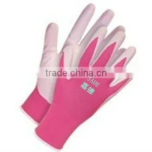 Nylon Knitting and Nitrile Coated Glove , Working Gloves thumbnail-1