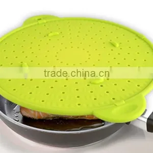 Unique Kitchen Accessories Supplies Microwave Silicone Colander, Steam Tray thumbnail-3