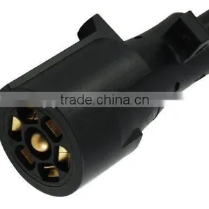 Trailer Light Plug 7 Way RV Wiring Harness 6' Cord Trailer End/7-ways Wire Harness / Trailer Cable thumbnail-2