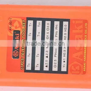 AK-9071 High Grade 27pcs Computer Cell Phone Repair Screwdriver Set thumbnail-6
