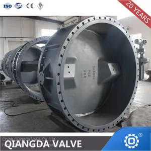 API 609 Metal Seat Flange Triple Eccentric Butterfly Valve Motorized Valve Actuator thumbnail-1