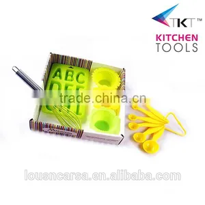Wholesale Colorful Silicone Baking Accessories ,Kids Baking Set,Cake Baking Utensil thumbnail-2