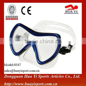 Hot Selling Pvc Gasket Silicone Fashon Custom Diving Mask thumbnail-3