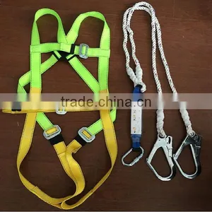 Safety Harness With 1 Small Steel Carabiner & 2 Large Size Forged Hooks thumbnail-5