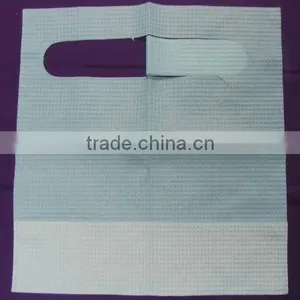 3 Ply Disposable Waterproof Colorful Dental Bib With PE Film thumbnail-1