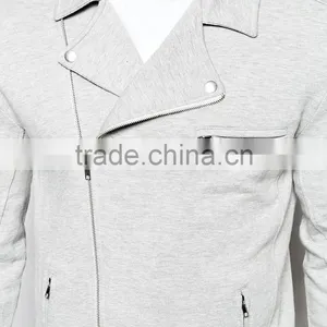 Biker Style Fabric Jacket thumbnail-3