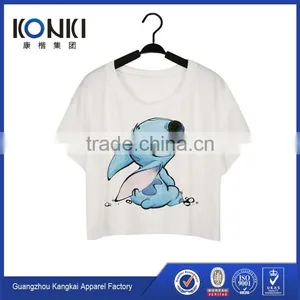 Cartoon Printed Cute Animal for Girls Tank Top for Eropean Market thumbnail-1