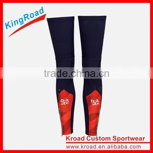 Sun Protective Leg Sleeves Breathable Knitted Leg Warmers Leg Sleeves Mountain Bike thumbnail-1