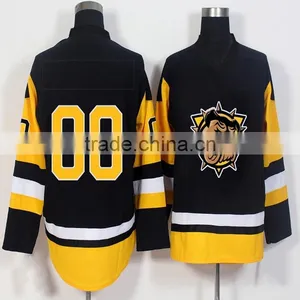 Latest Design Custom Funny Wholesale Blank Cheap Team Set Hockey Jersey thumbnail-1