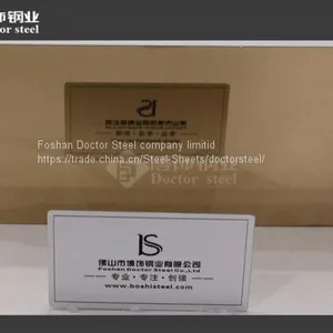 High-grade Rose Golden Mirror Stainless Steel Plate in Foshan thumbnail-1