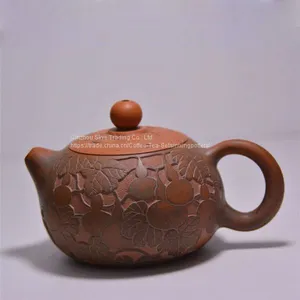 100ML Half Gourd Tea Pot Qinzhou Nixing Tea Kettle thumbnail-1