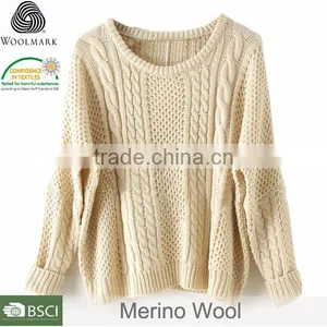 Apricot Batwing Top Long Sleeve Pullovers Sweater,oem Clothing Manufacturing thumbnail-1