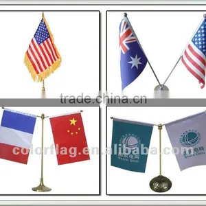 Country Metal Desk Flag thumbnail-1