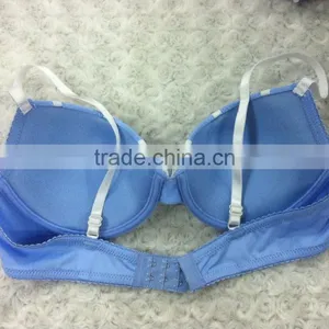 Comfortable High Quality New Design Underwear Panty Unwired Sexy Bra Set thumbnail-4