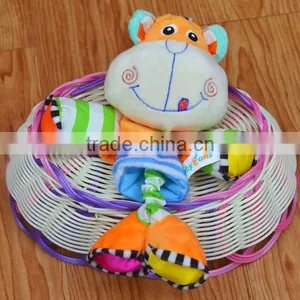 Colorful Animal Pulling Musical Plush Toys Baby Educational Plush Toys thumbnail-1