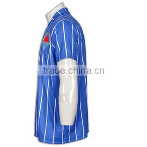 BSCI/ISO9001 Factory Dry Fit Breathable Fabric Italy Sublimation Ink Hotsale Cheap Wholesale Uniform China Football thumbnail-4
