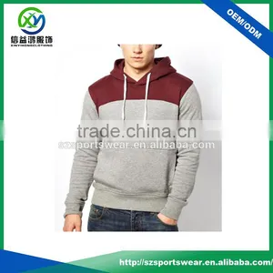 Mens Color Combination Hoodies,latest Design Sweatshirts,kangaroo Pocket Hoodie thumbnail-1