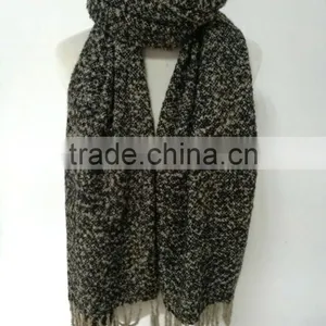 Fashion Thick Winter Long Cashmere Custom Blanket Jersey Scarf thumbnail-3