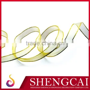 Chinese Wholesale Cheap Satin 100% Silk Ribbon For Indian Sari thumbnail-1