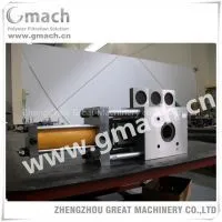 Single Plate Type Four Working Station Hydraulic Filter for Plastic Recycling Extruder thumbnail-1