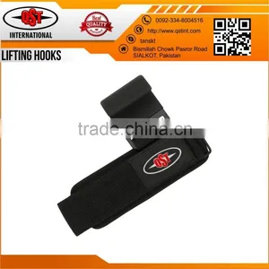 Weight Lifting Training Hooks Bar Grips Grippers Straps Gloves Wrist Support thumbnail-1