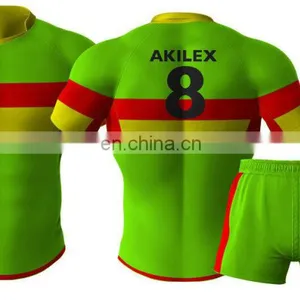 2016 Custom Design Sublimation Rugby Jersey With Socks thumbnail-4